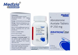 ABIRATERONE ACETATE TABLETS 250MG