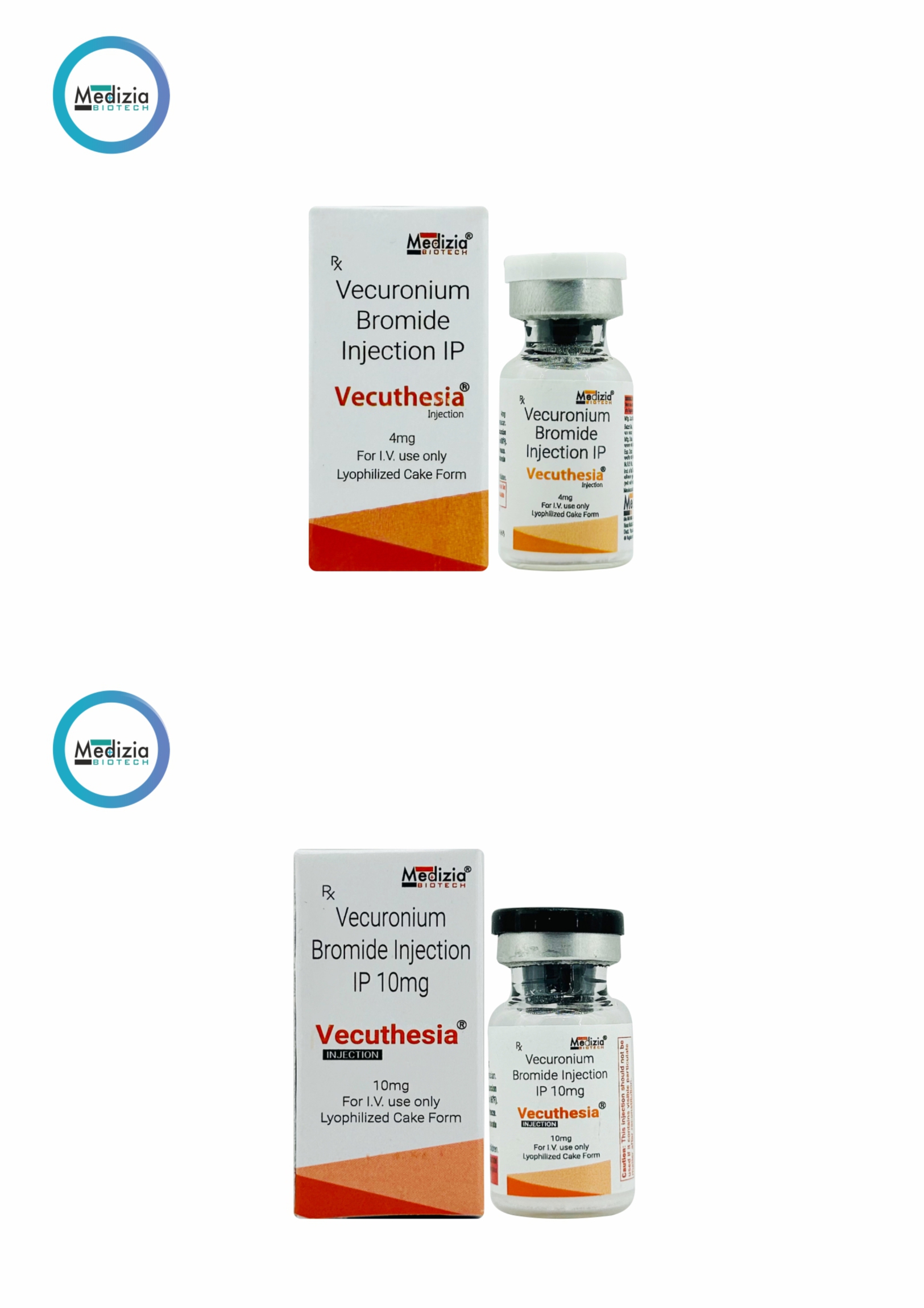 Vecuronium Bromide Injection Ready Stock Franchise 4mg and 10mg in India