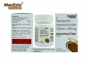 PAZOPANIB HYDROCHLORIDE TABLETS 200MG