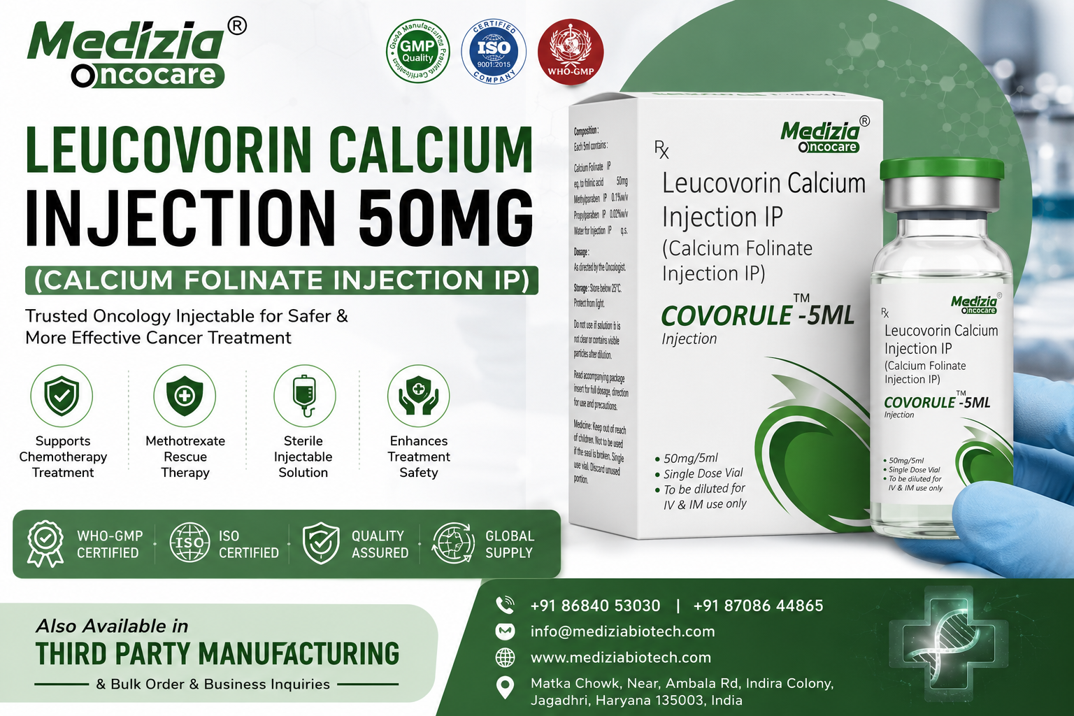 Leucovorin Calcium Injection (Calcium Folinate Injection)
