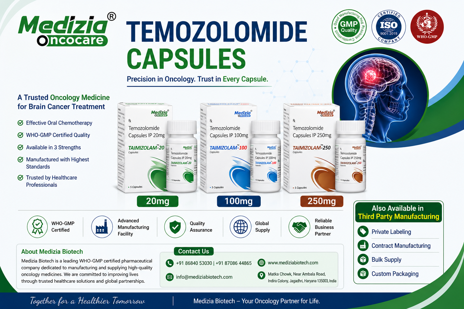 Temozolomide Capsules