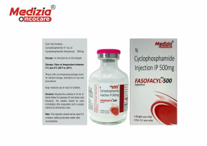 CYCLOPHOSPHAMIDE INJECTION IP 500MG - (FASOFACYL 500 INJECTION)